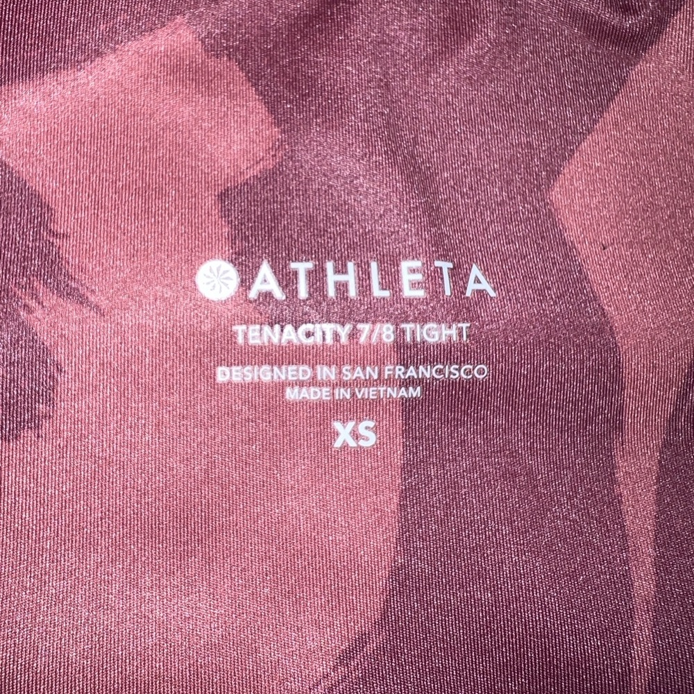Athleta Tenacity Brush Strokes 7/8 Legging Tight in Powerlift - Picture 7 of 7